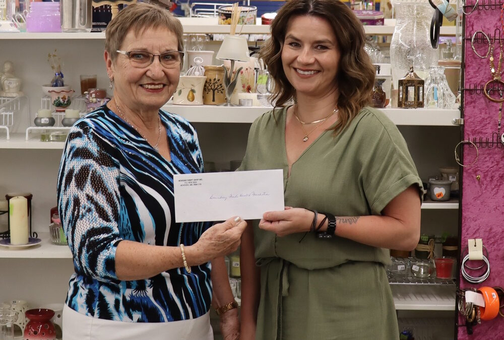 Morden Community Thrift Shop Supports BTHC Foundation Equipment Purchase