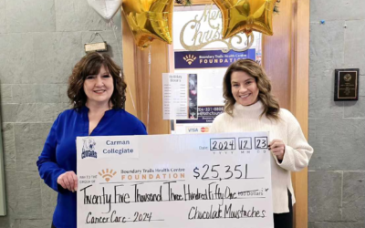 Carman Collegiate raises over $25,000 for Cancer Care at BTHC